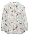 Luisa Cerano Voile-Bluse mit Blumendruck