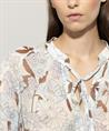Luisa Cerano Voile-Bluse mit Blumendruck