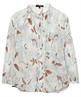 Luisa Cerano Voile-Bluse mit Blumendruck