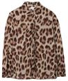 Luisa Cerano Voile-Bluse Pantherschleife