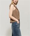 Luisa Cerano voile top roezels