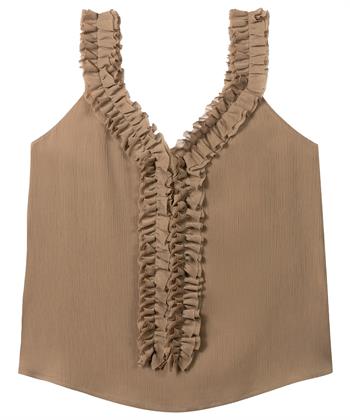 Luisa Cerano voile top roezels