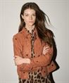 Luisa Cerano Wildlederjacke Ziersteine