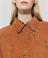 Luisa Cerano Wildlederjacke Ziersteine