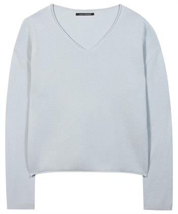 Luisa Cerano Woll-Kaschmir Pullover V-Ausschnitt