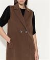 Luisa Cerano ärmelloser Blazer aus Wollmischung