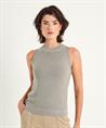 Luisa Cerano Ärmelloser Pullover Lurex