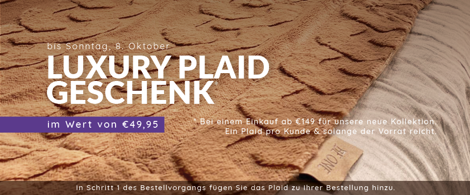 Luxury Plaid Geschenk!
