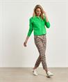 MAC Jeans Chino Panther-Print Turn Up