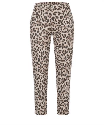 MAC Jeans Chino Panther-Print Turn Up