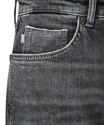 MAC Jeans gerade Jeans Strass Jet Galon