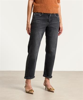 MAC Jeans gerade Jeans Strass Jet Galon
