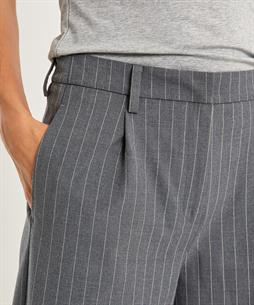 MAC Jeans Hose mit weitem Bein Nadelstreifen Chaja