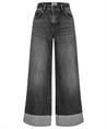 MAC Jeans super wide leg jeans omslag Nevada