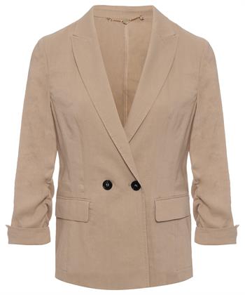 Marc Cain Blazer zweireihig Leinenmischung