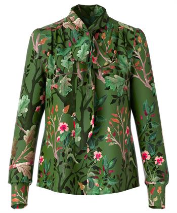 Marc Cain Bluse Fasan Blume