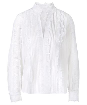 Marc Cain Bluse mit Spitze