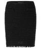 Marc Cain Boucle-Rock aus Wollmischung mit Pailletten