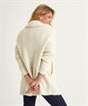 Marc Cain Bouclé-Strickjacke aus Wollmischung