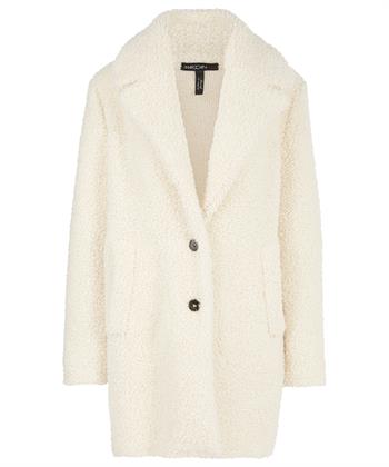 Marc Cain Bouclé-Strickjacke aus Wollmischung