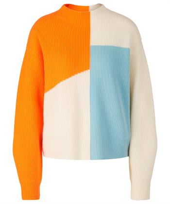 Marc Cain colorblock Pullover Wolle