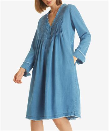 Marc Cain Denim Kleid plissiert