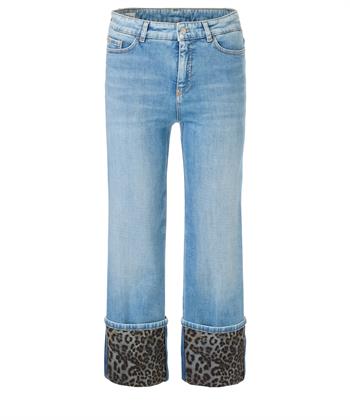 Marc Cain Jeans Panther Print Wickeljacke Fès