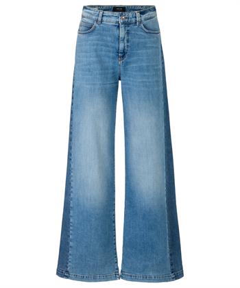 Marc Cain Jeans weitem Bein und seitlicher Paspelierung Warri