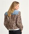 Marc Cain Jeansjacke mit Pantherärmeln