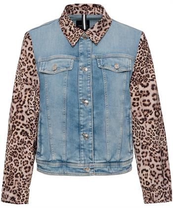 Marc Cain Jeansjacke mit Pantherärmeln