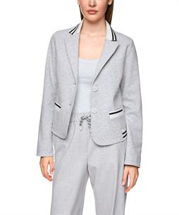Marc Cain Jersey Blazer gestreifter Saum