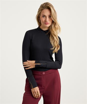 Marc Cain Knip-Colshirt Strass