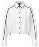 Marc Cain kurze Bluse elastischem Saum