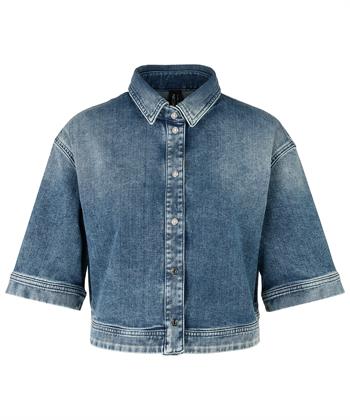Marc Cain kurze Jeansblusenjacke