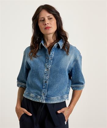Marc Cain kurze Jeansblusenjacke