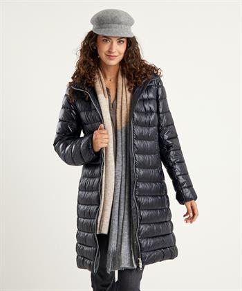 Marc Cain lange Kapuzenjacke