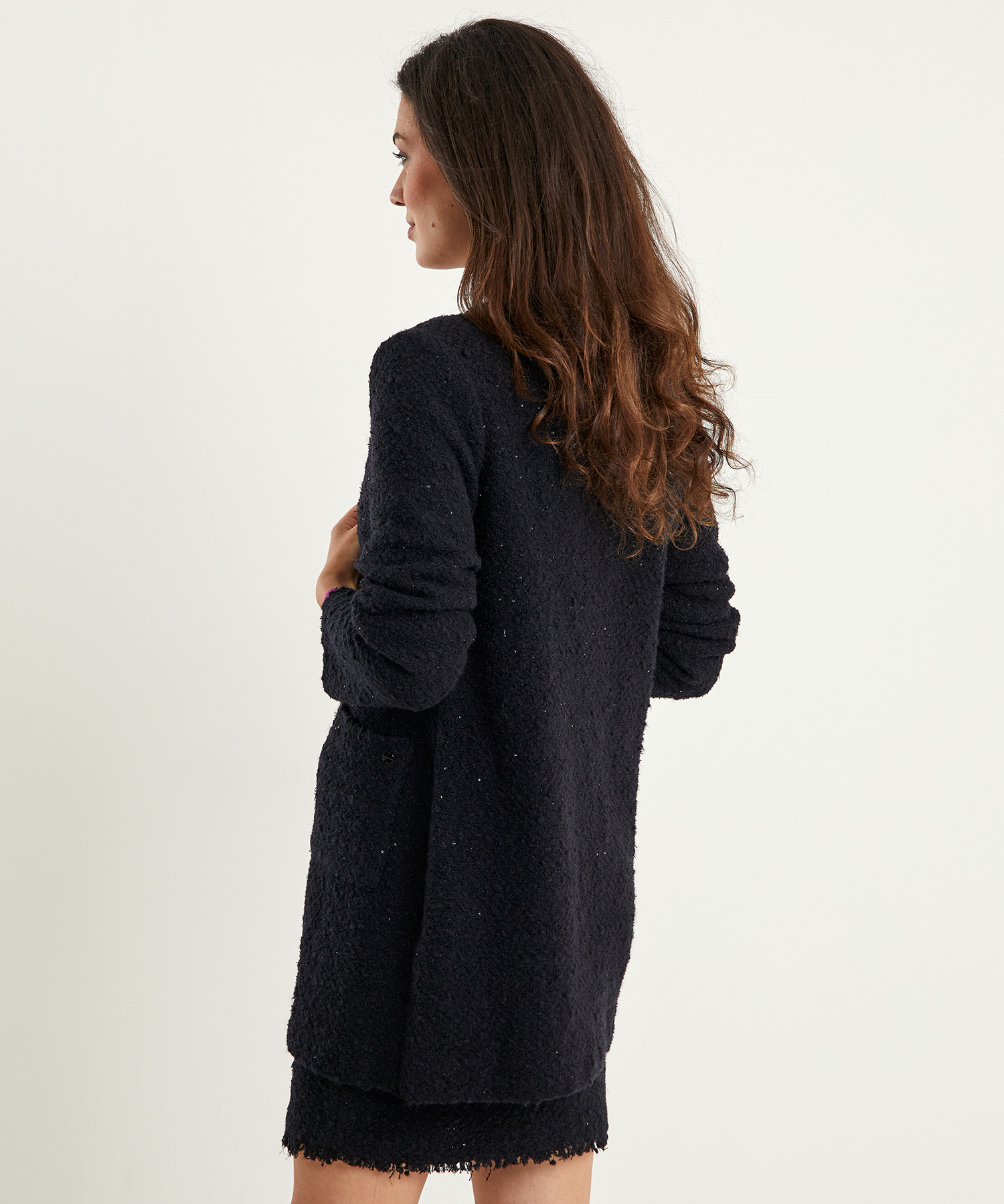 Knitted Cardigan Marc Cain Cardigan Schwarz Schwarze Marc Cain