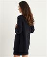 Marc Cain lange Strickjacke aus Bouclé-Wollmischung