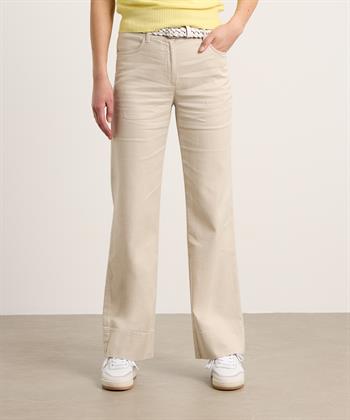 Marc Cain Leinenmischung Hose weitem Bein Faid