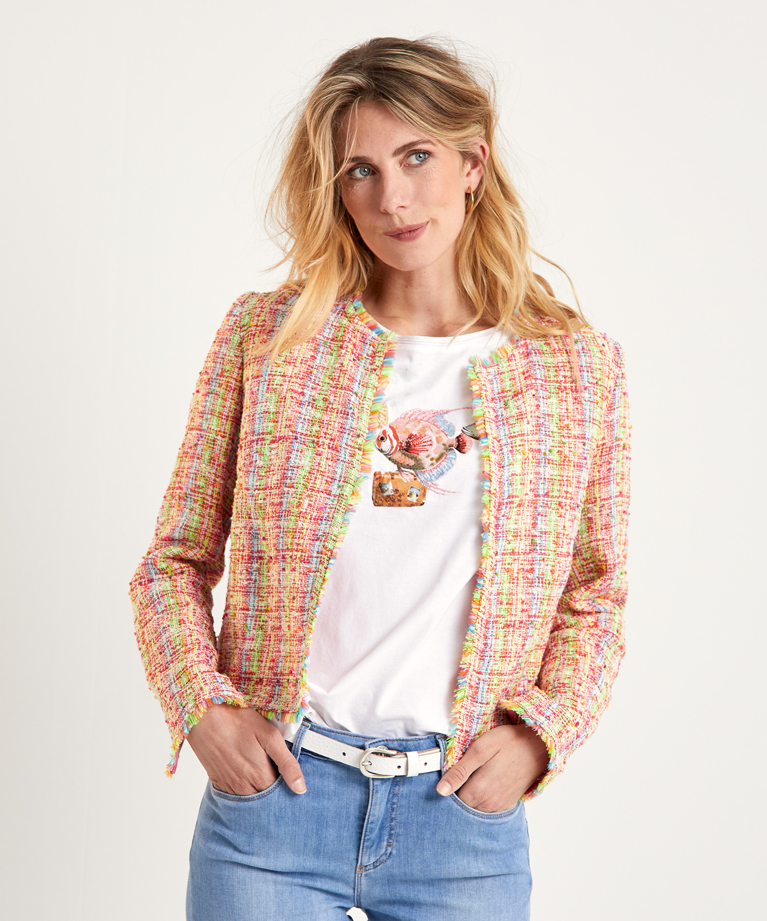 Marc cain boucle jacke Clearance