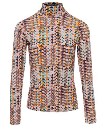 Marc Cain multicolor Rollkragenshirt