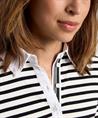 Marc Cain Polokleid gestreift