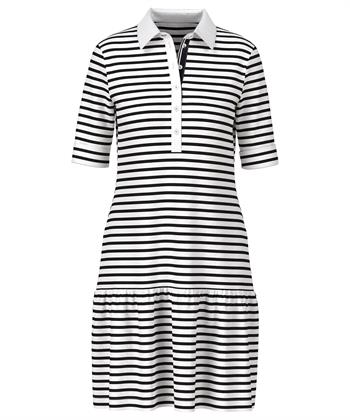 Marc Cain Polokleid gestreift
