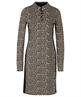 Marc Cain Polokleid mit Panther-Print im Panty-Look