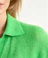 Marc Cain Polopullover aus Wollmischung mit kurzen Ärmeln