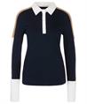 Marc Cain Poloshirt mit Kontrastpaspel