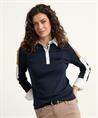 Marc Cain Poloshirt mit Kontrastpaspel