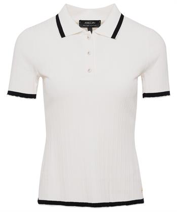 Marc Cain Poloshirt Paspelierung