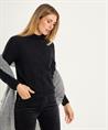 Marc Cain Pullover aus Wolle in breiter Rippe