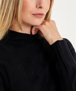 Marc Cain Pullover aus Wolle in breiter Rippe